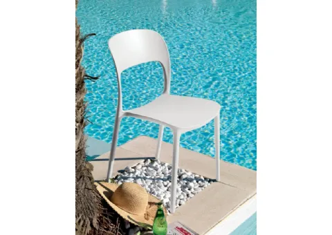 Chaise Gipsy Blanc