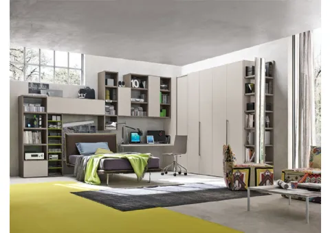 Chambre avec placard Bibliothèque Coin