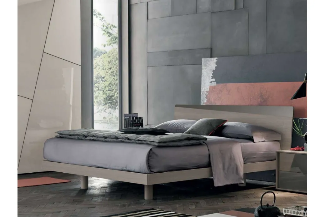Lit dans Materico Ash