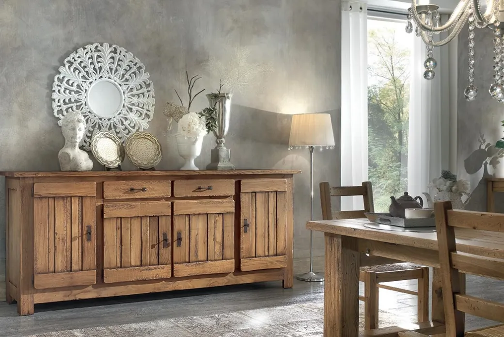 Buffet en bois massif