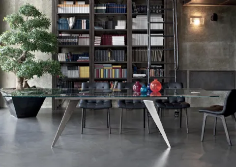 Bontempi plan Ramos cristal transparent