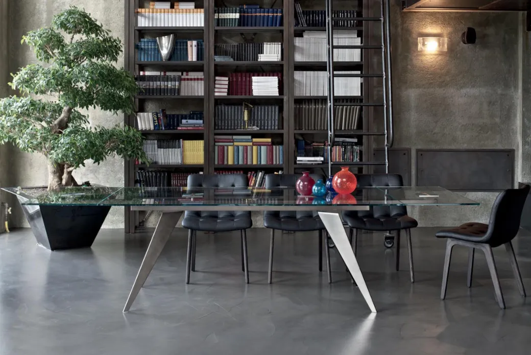 Bontempi plan Ramos cristal transparent