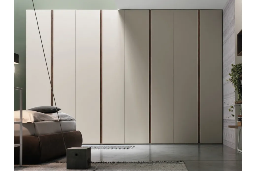 Armoire Materico Laque ouverte Pore