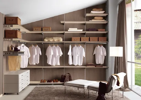 Vestiaire avec dossier fini Olmo