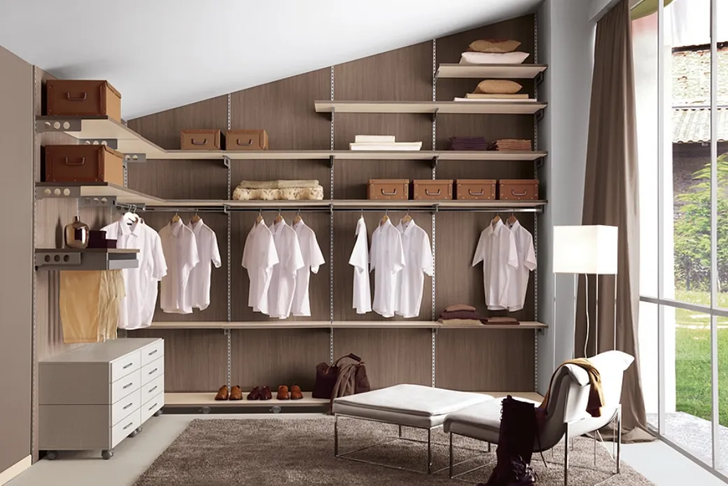 Vestiaire avec dossier fini Olmo