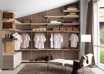 Vestiaire avec dossier fini Olmo
