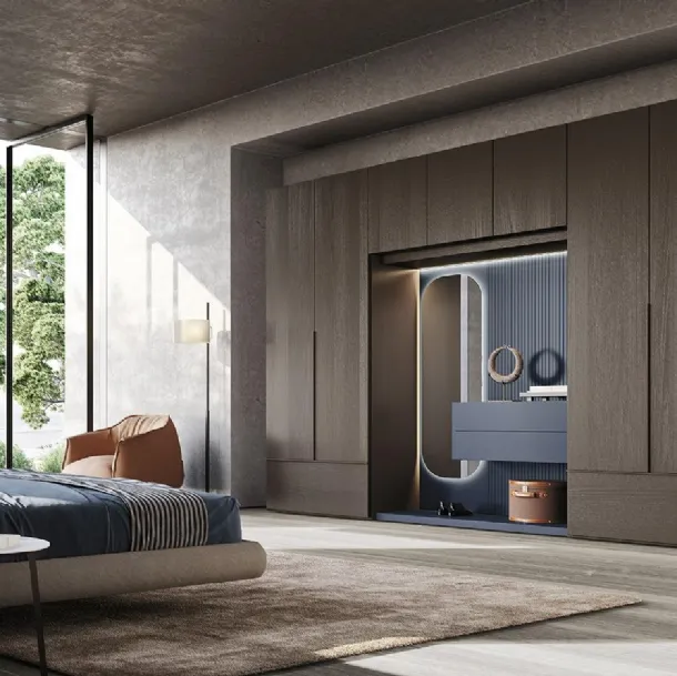 Armoire en bois avec portes battantes Comp N26 de Mobilgam