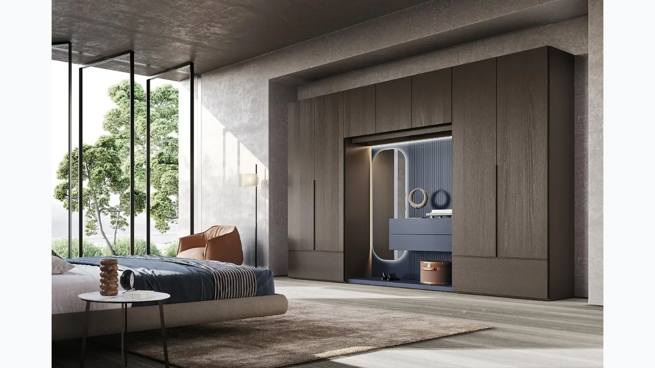 Armoire en bois avec portes battantes Comp N26 de Mobilgam