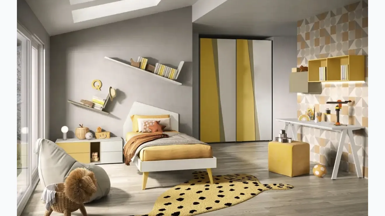 Chambre modulaire K101 de Moretti Compact Camerette