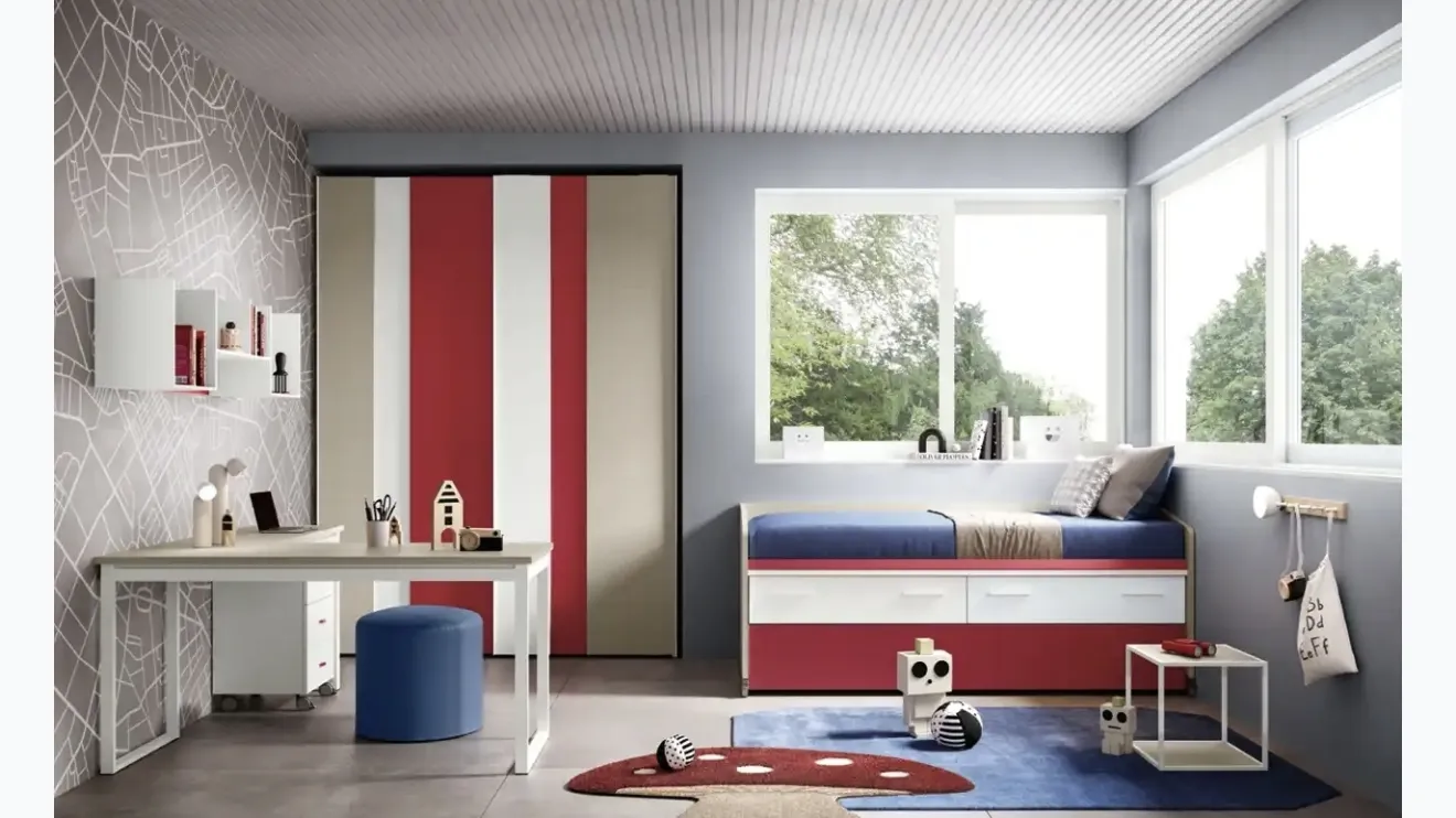 Chambre K110 de Moretti Compact Camerette