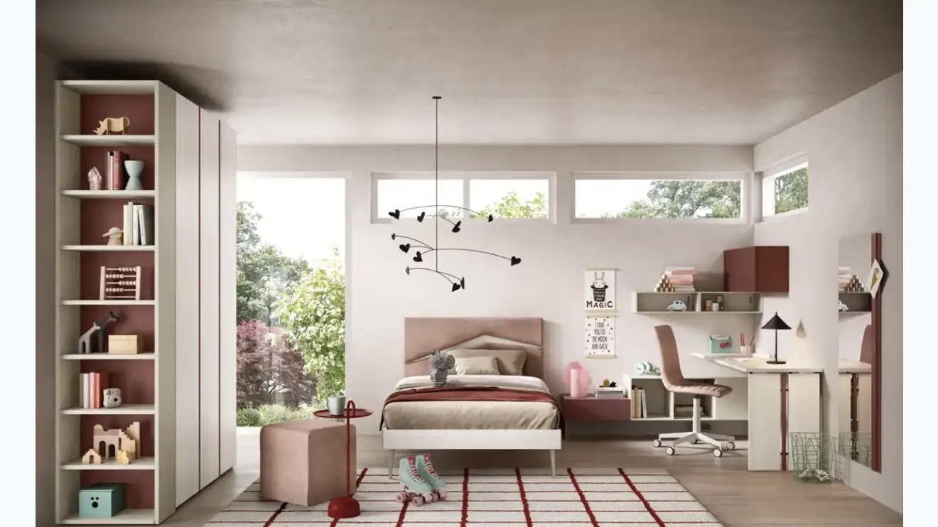 Chambre modulaire K115 de Moretti Compact Camerette