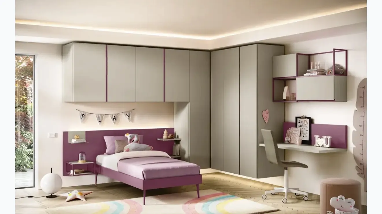 Chambre à coucher K116 de Moretti Compact Chambres