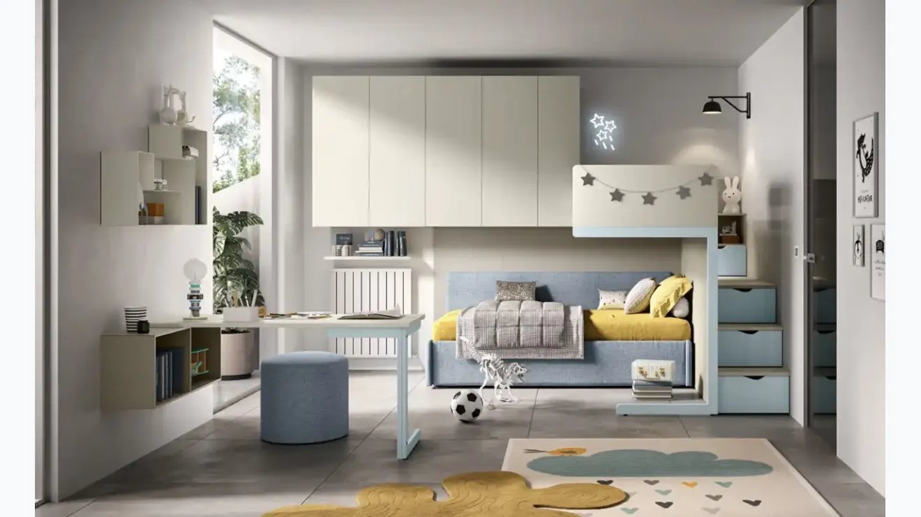 Chambre K118 de Moretti Compact Camerette