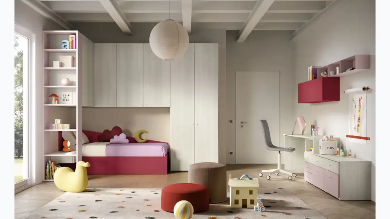 Chambre en mezzanine K119 de Moretti Compact Chambres d'en