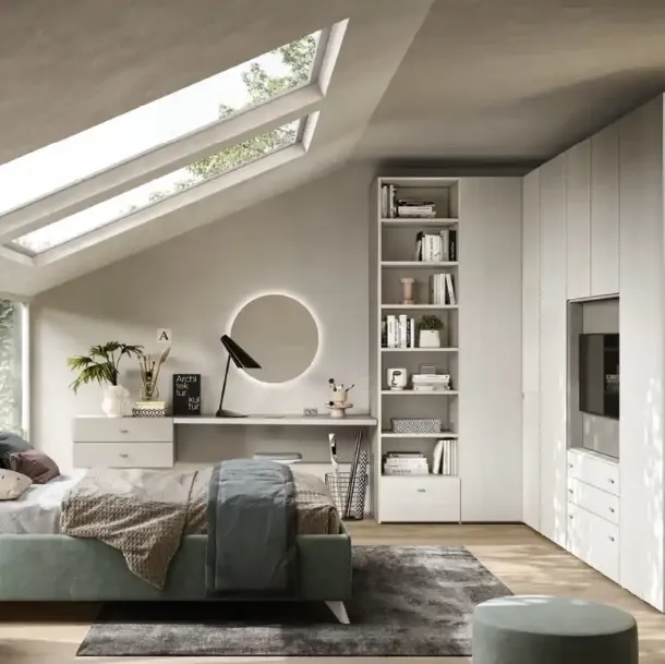 Chambre modulable Y101 de Moretti Compact Camerette