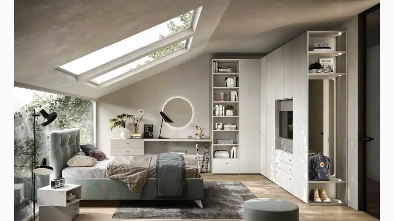 Chambre modulable Y101 de Moretti Compact Camerette