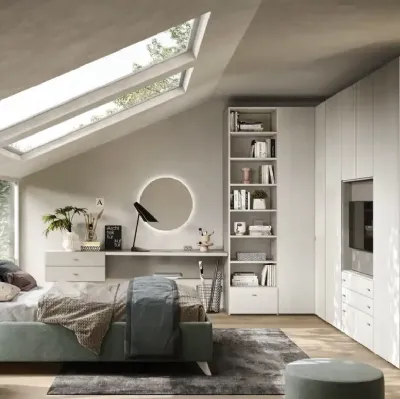 Chambre modulable Y101 de Moretti Compact Camerette