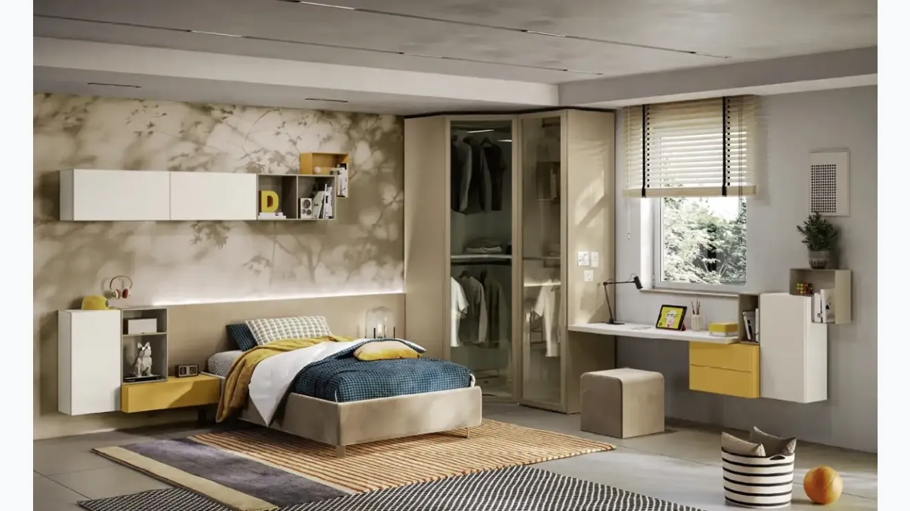 Chambre pour enfants Y102 de Moretti Compact Chambres pour enfants