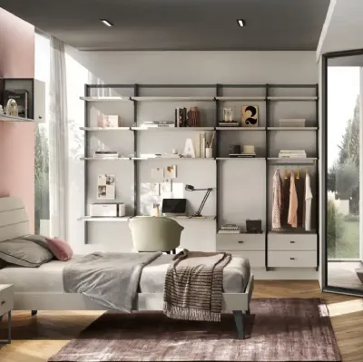 Chambre modulaire Y105 de Moretti Compact Camerette