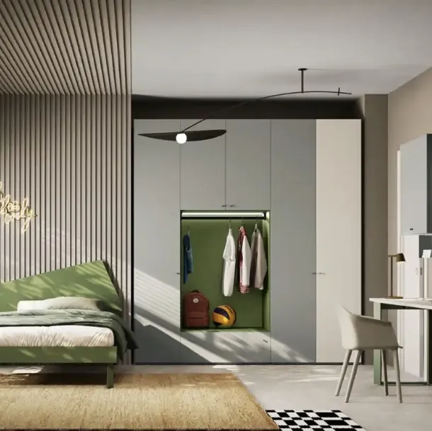 Chambre Y106 de Moretti Compact Camerette