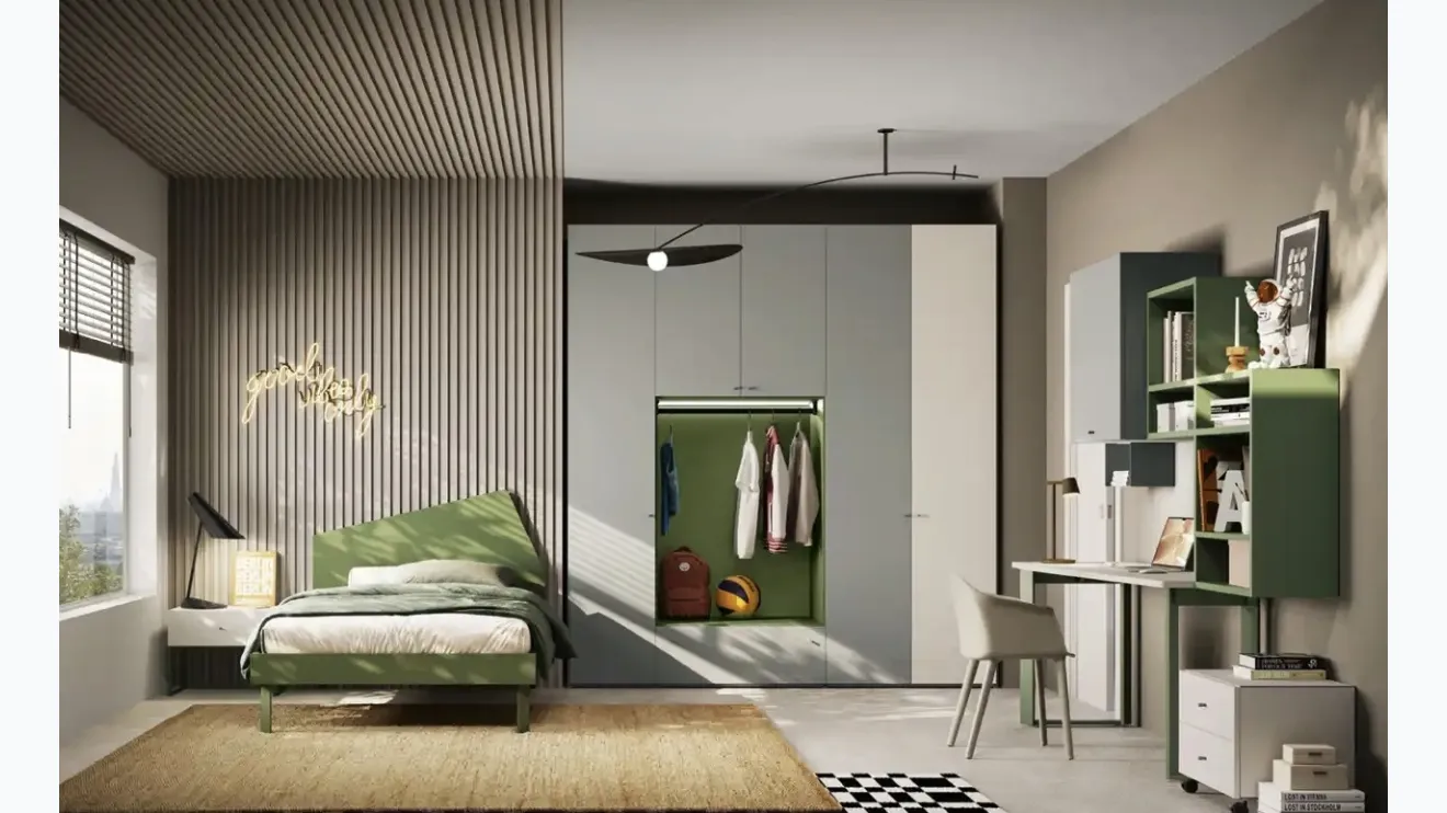 Chambre Y106 de Moretti Compact Camerette