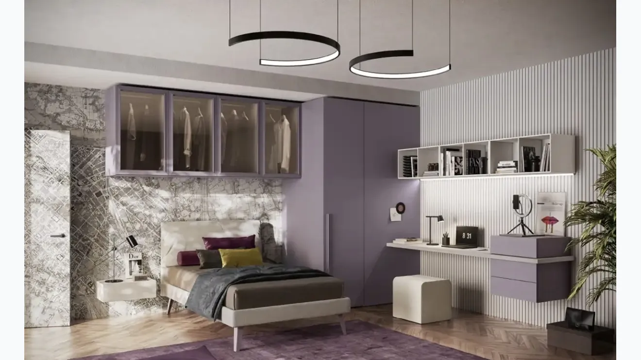 Chambre à pont Y109 de Moretti Compact Camerette