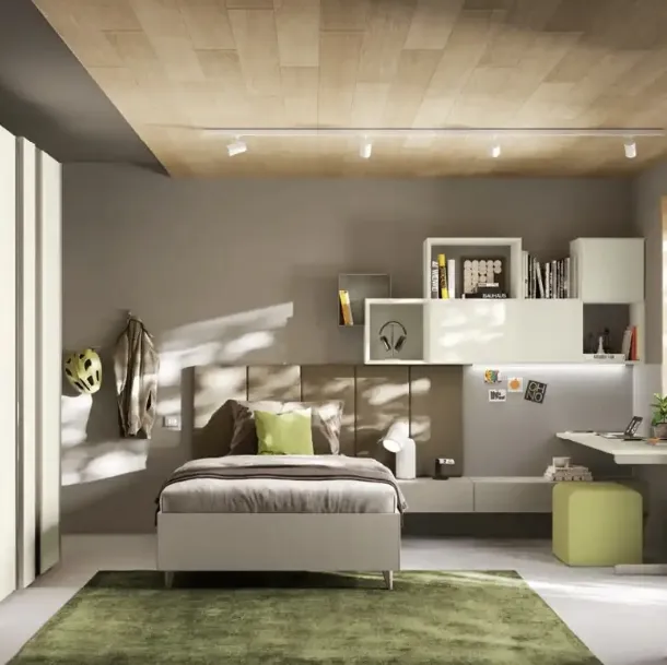 Chambre d'enfant Y110 de Moretti Compact Camerette.