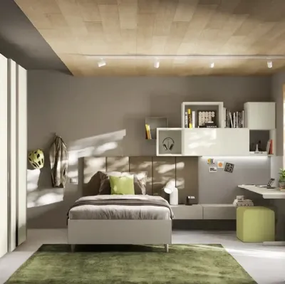 Chambre d'enfant Y110 de Moretti Compact Camerette.