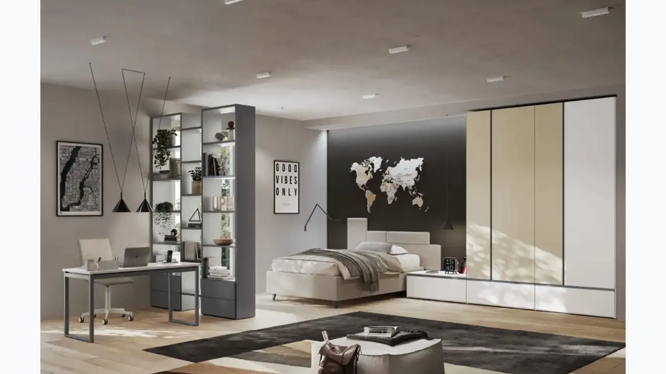 Chambre d'enfant Y113 de Moretti Compact Camerette