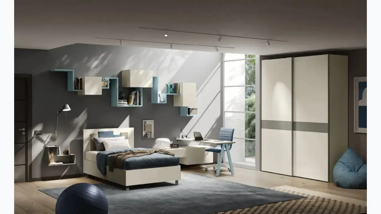 Chambre d'enfants Y118 de Moretti Compact Camerette