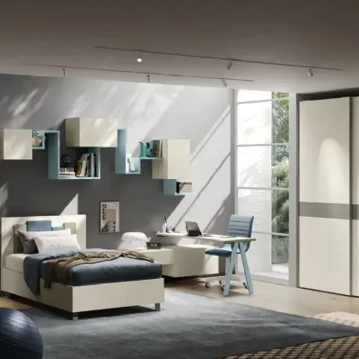 Chambre d'enfants Y118 de Moretti Compact Camerette