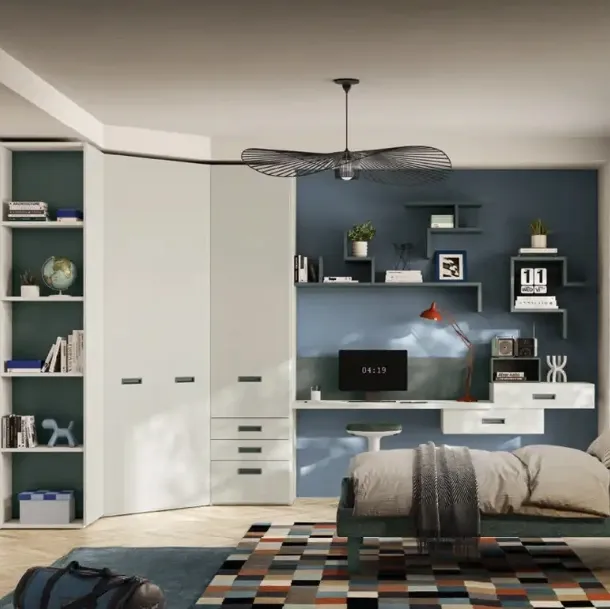 Chambre modulaire Y120 de Moretti Compact Chambres.