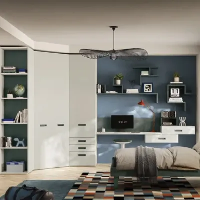 Chambre modulaire Y120 de Moretti Compact Chambres.