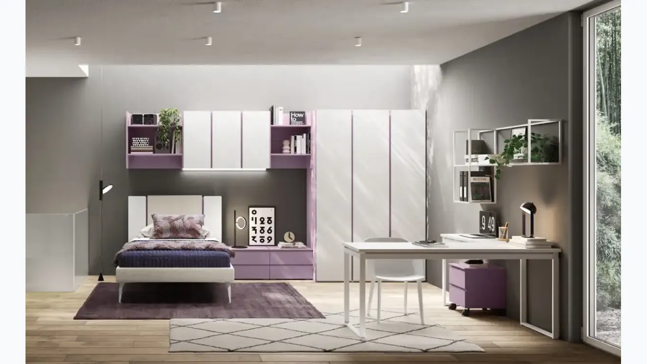 Chambre à pont Y121 de Moretti Compact Chambres.