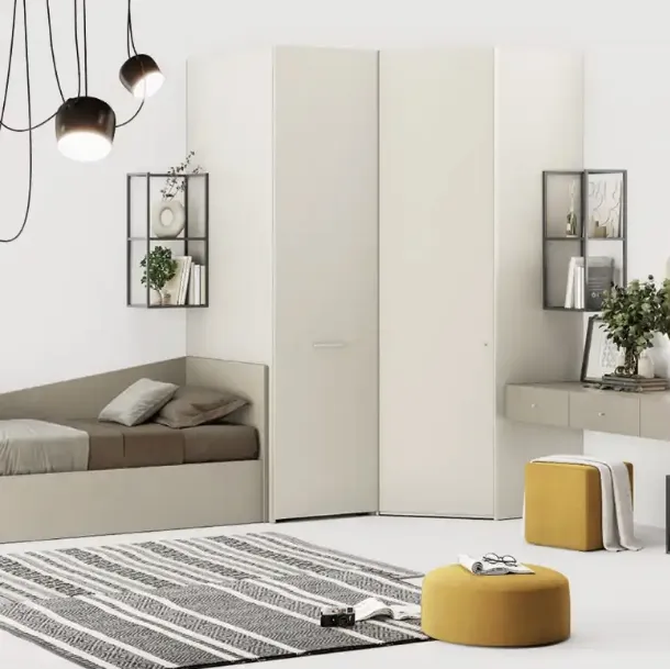 Chambre modulaire YGAA de Moretti Compact Camerette.