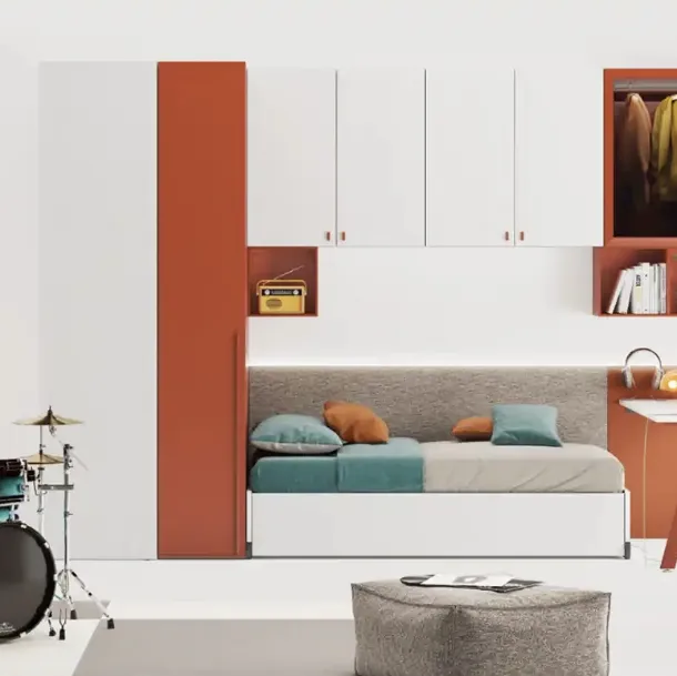 Chambre Pont YGAB de Moretti Compact Camerette