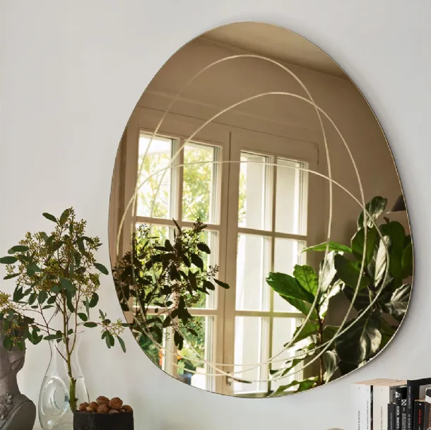 Miroir gravé de Connubia