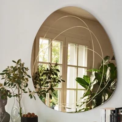 Miroir gravé de Connubia