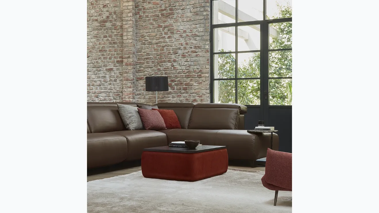 Table basse pouf Maratea de Rosini Divani