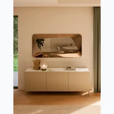 Miroir en verre fondu Focus de Bontem