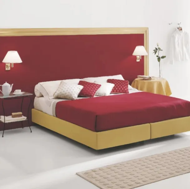 Lit avec tête de lit et lits séparables Box de Rigosalotti