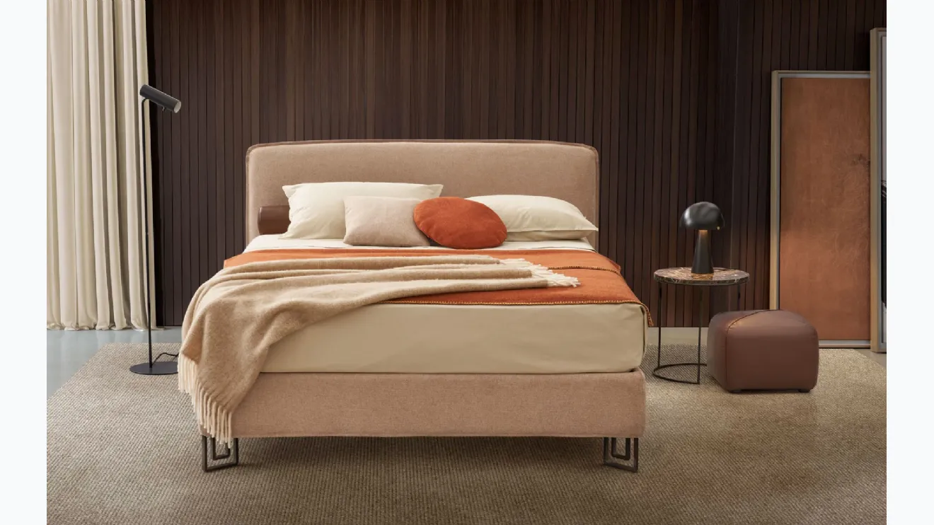 Lit avec tête de lit Kiss de Rosini Night