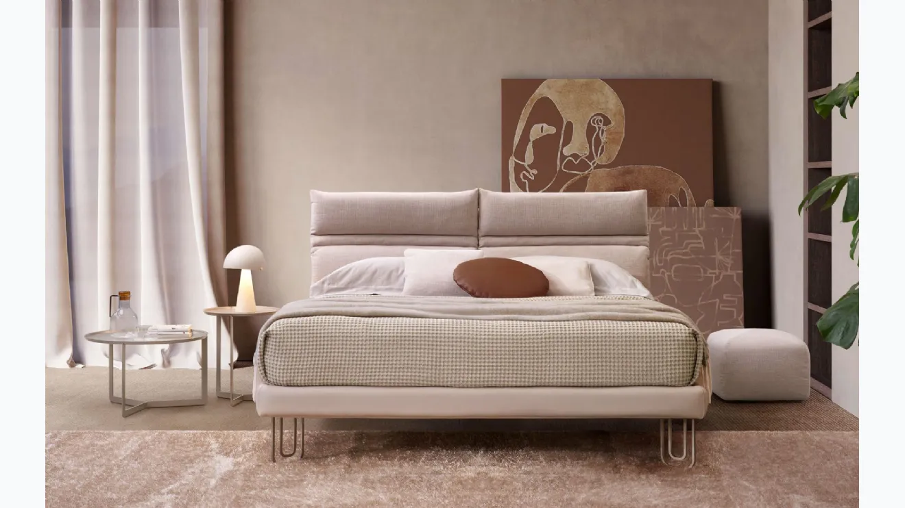 Lit rembourré Linus de Rosini Night