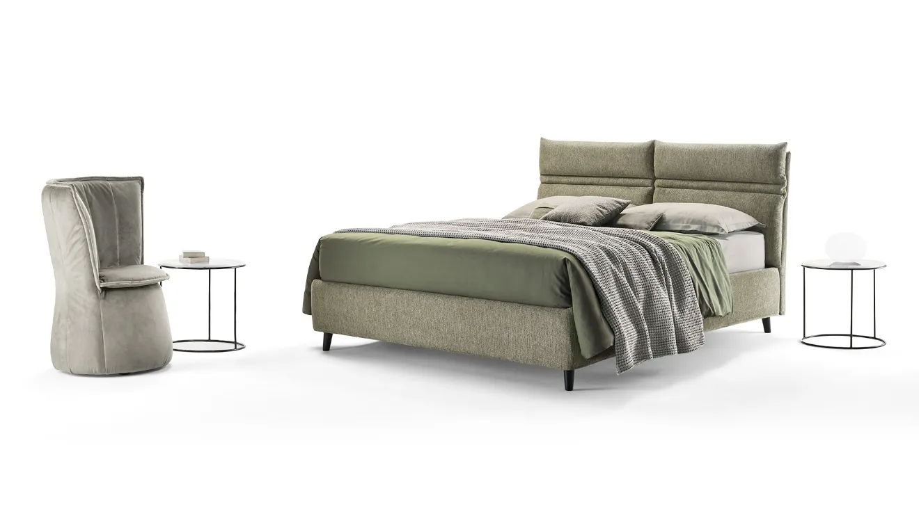 Lit rembourré Linus de Rosini Night