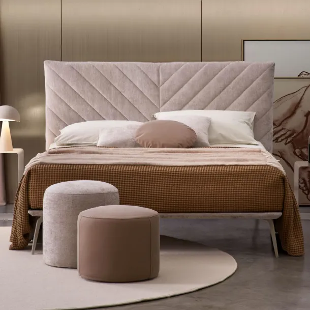 Lit en tissu Narciso de Rosini Night