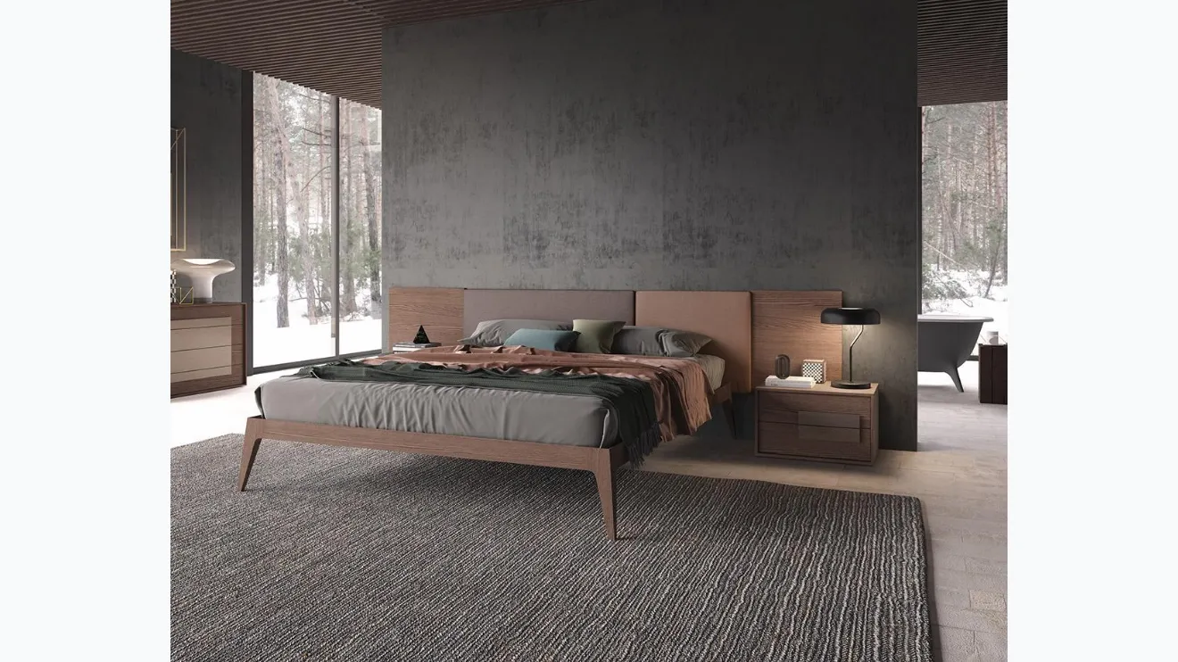 Lit Tetris en bois et tissu Mobilgam