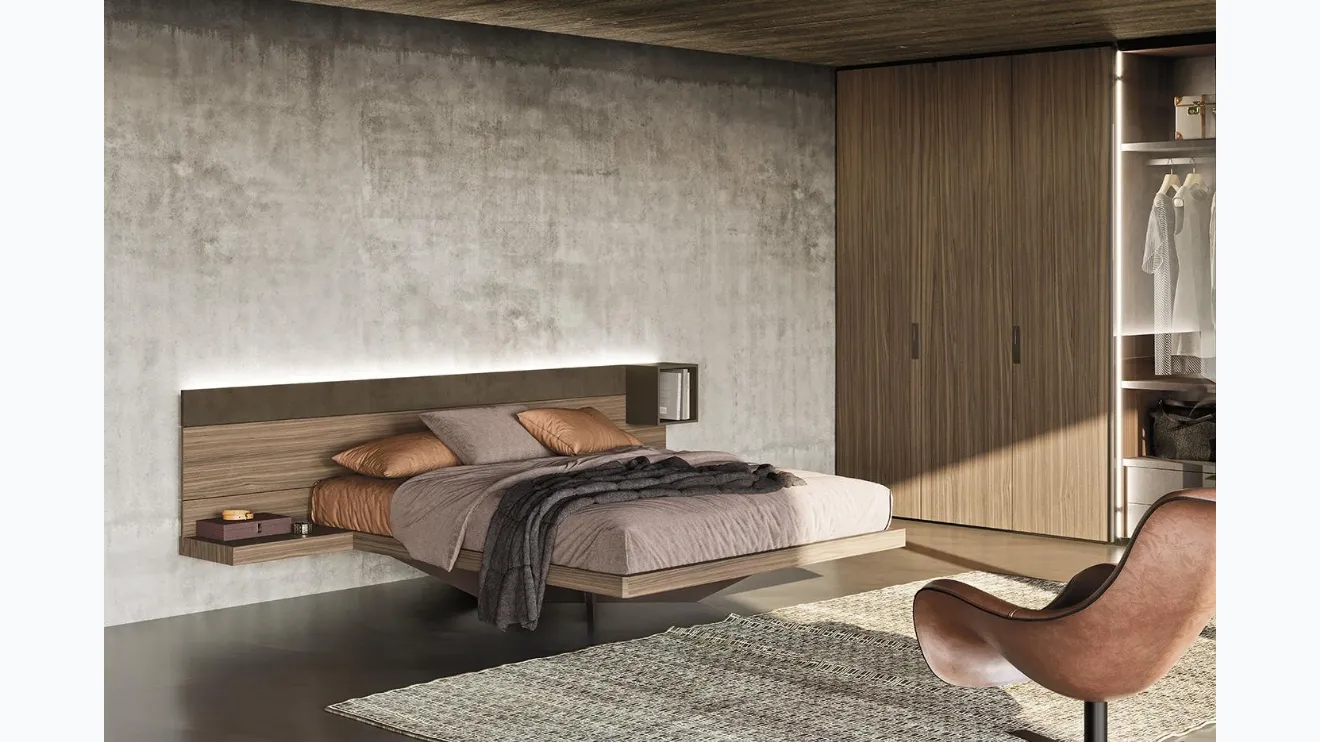 Système de lit double Wall N06 de Mobilgam