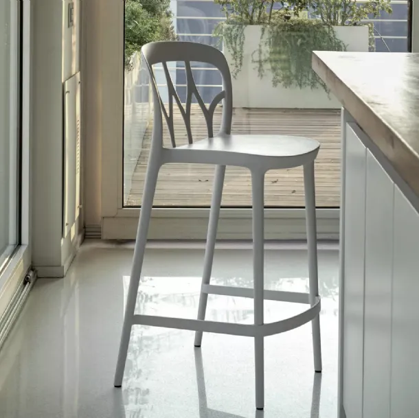 Tabouret Galaxy en polypropylène de Bontempi