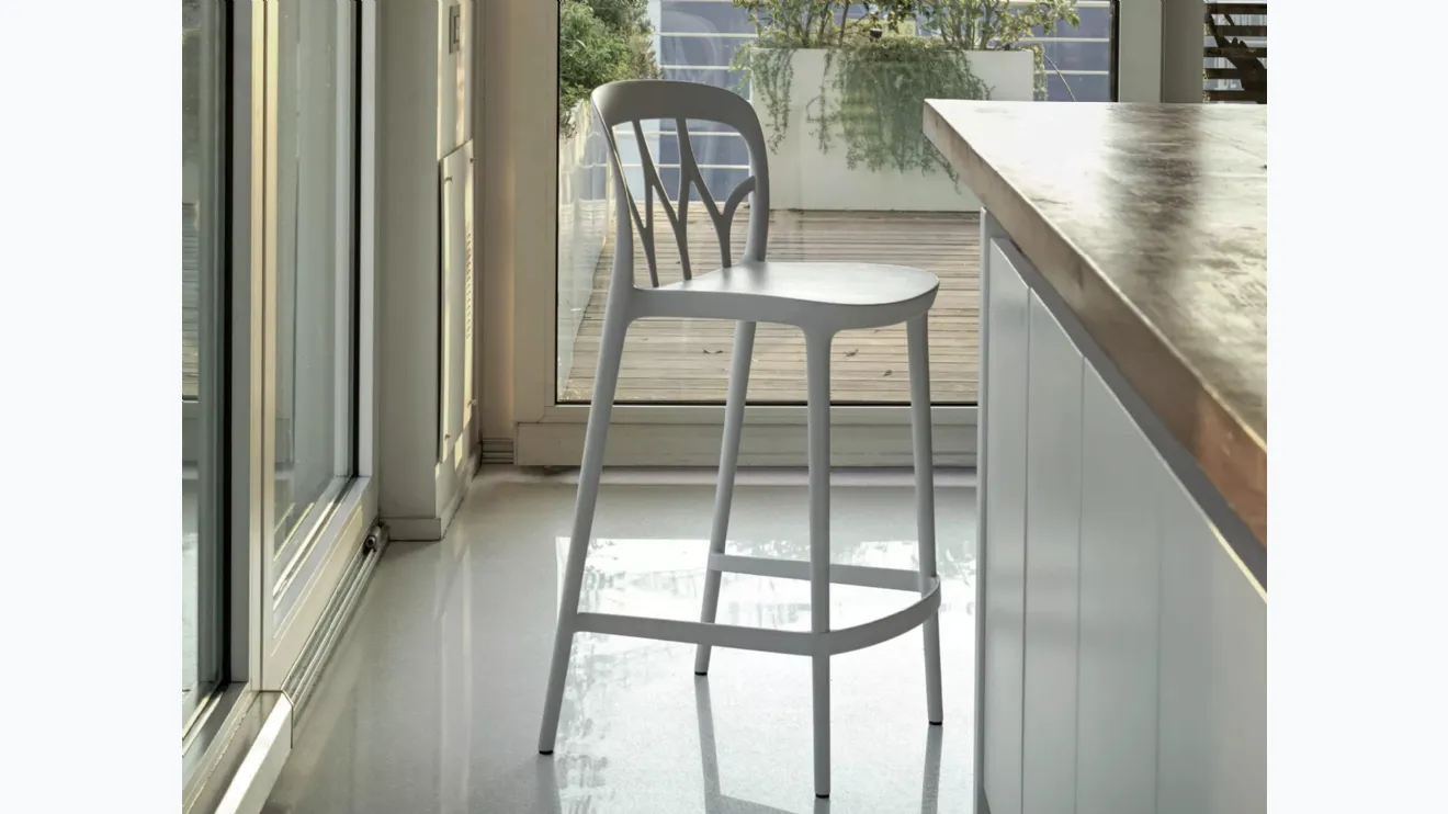 Tabouret Galaxy en polypropylène de Bontempi