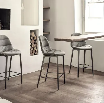 Tabouret Revêtu Mood de Bontempi